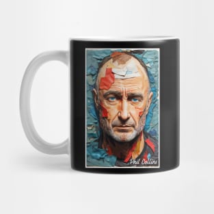 Phil Collins // Paper Art Mug